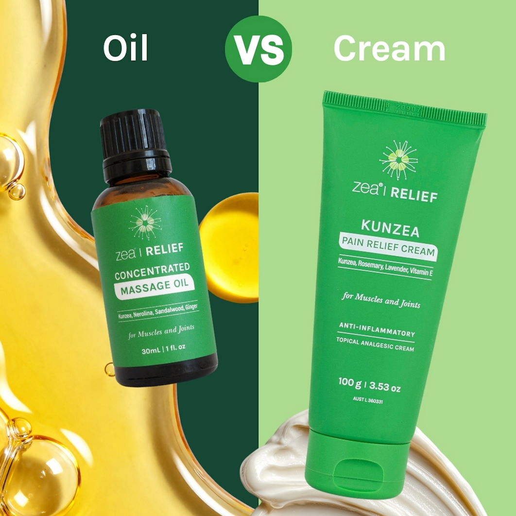 Oil vs Cream for Pain Relief: What’s the Difference?