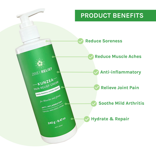 Kunzea Pain Relief Cream 240g