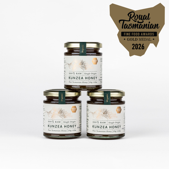 Kunzea Honey - 100% Raw Tasmanian Honey