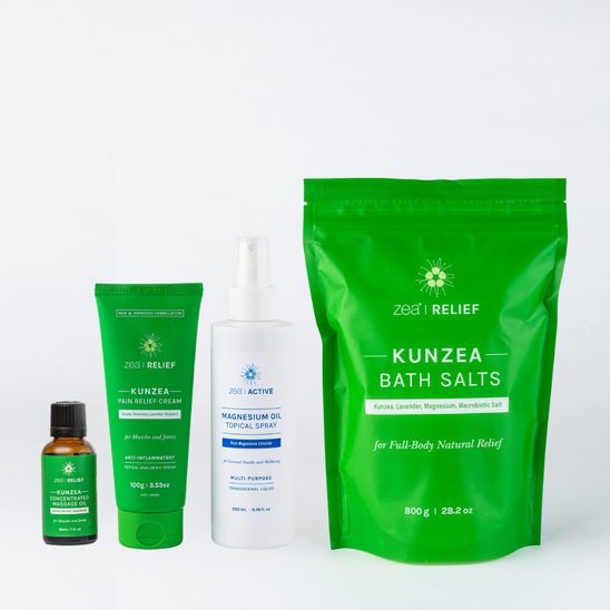 4Step Natural Pain Relief Routine