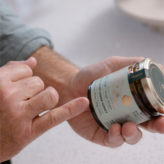 Flinders Island Native Wildflower Honey - 100% Raw, Botanical Blend