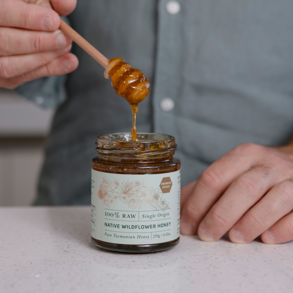 Flinders Island Native Wildflower Honey - 100% Raw, Botanical Blend