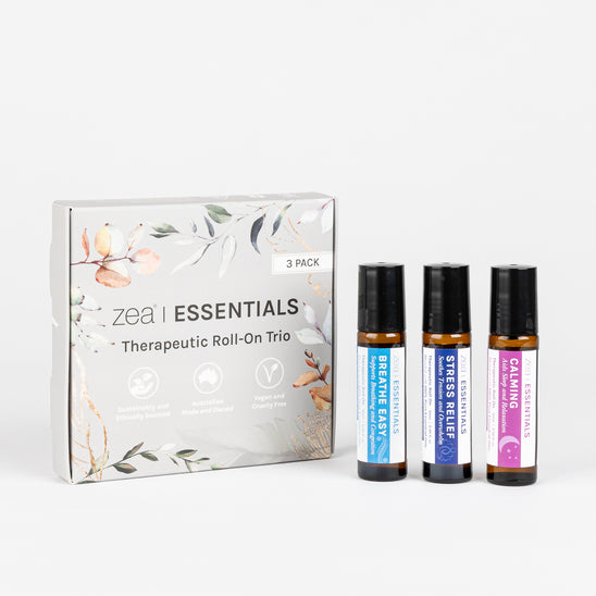 Therapeutic Essential Oil Roll On Trio [Gift Pack]